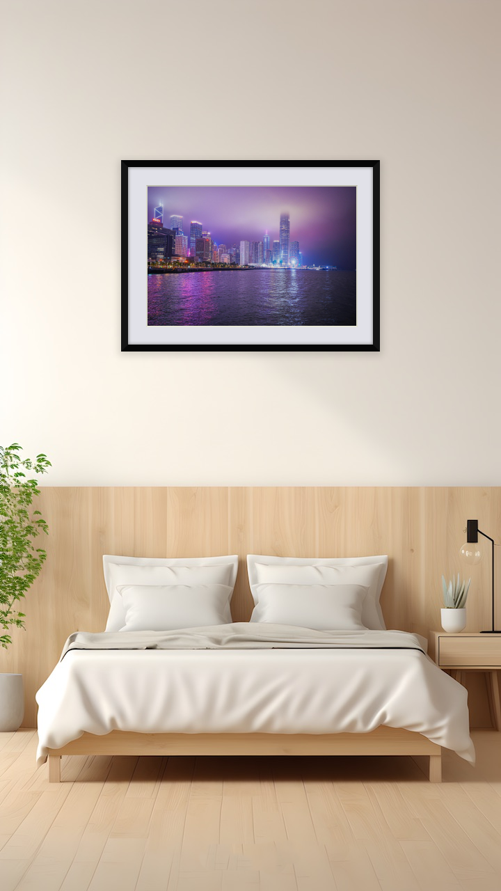 魔法のような香港の夜景